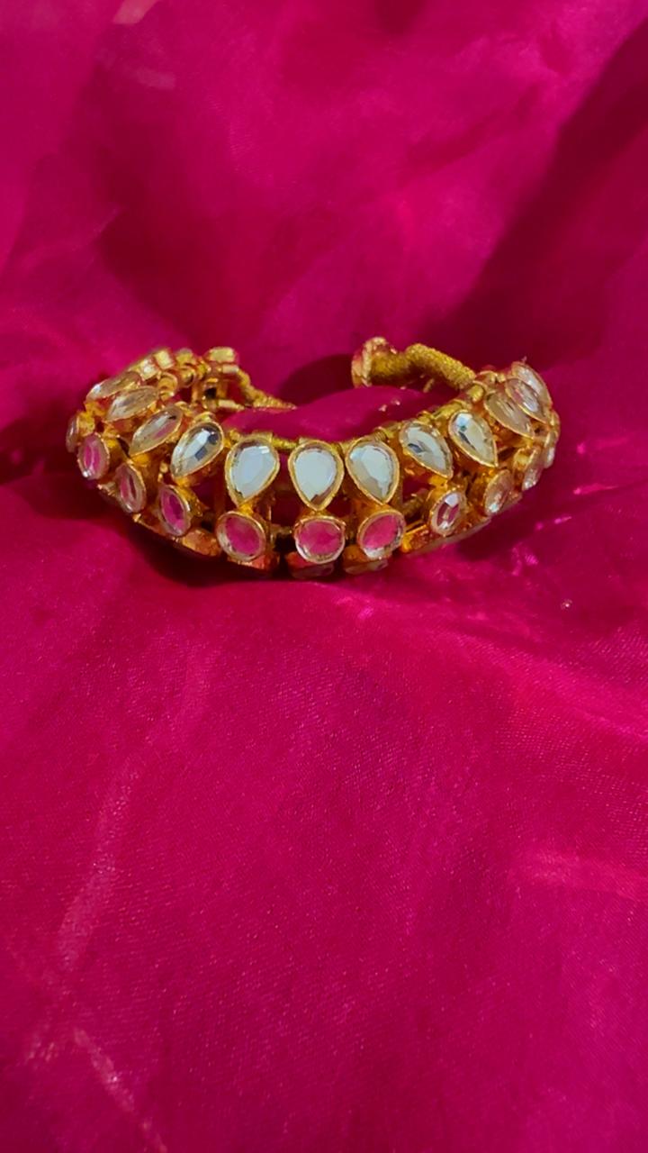 Hand Accessories (Kundan Cuff)