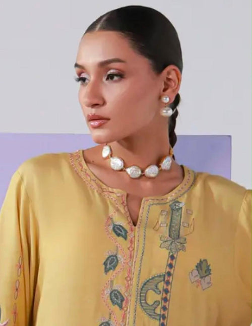South Sea Twin Pearl Drop Earrings
