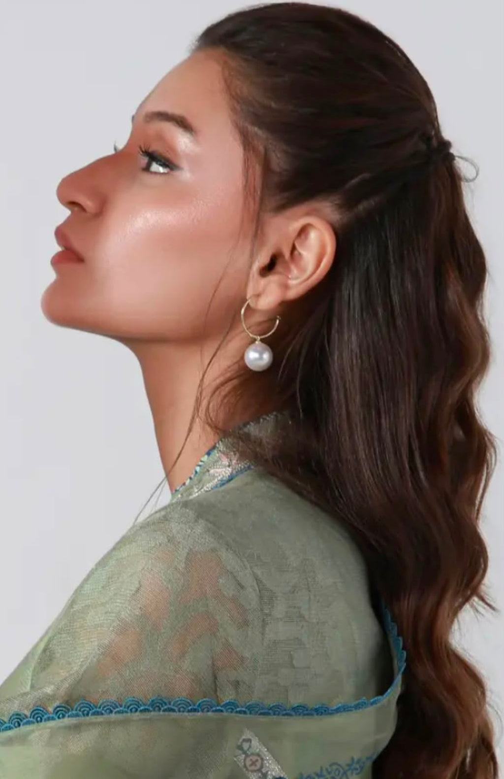 Hoop earrings