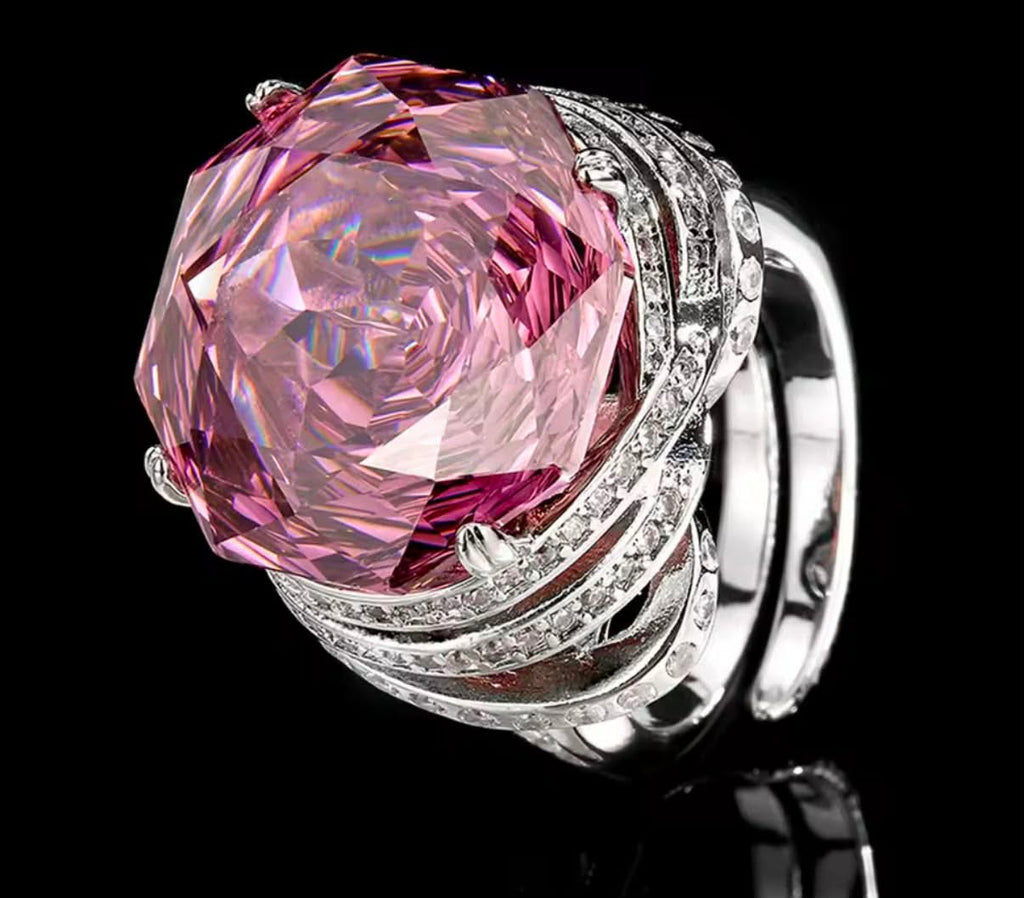 Rose Cut Diamond Ring